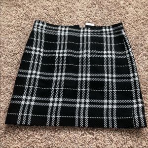 Jcrew black skirt size 8